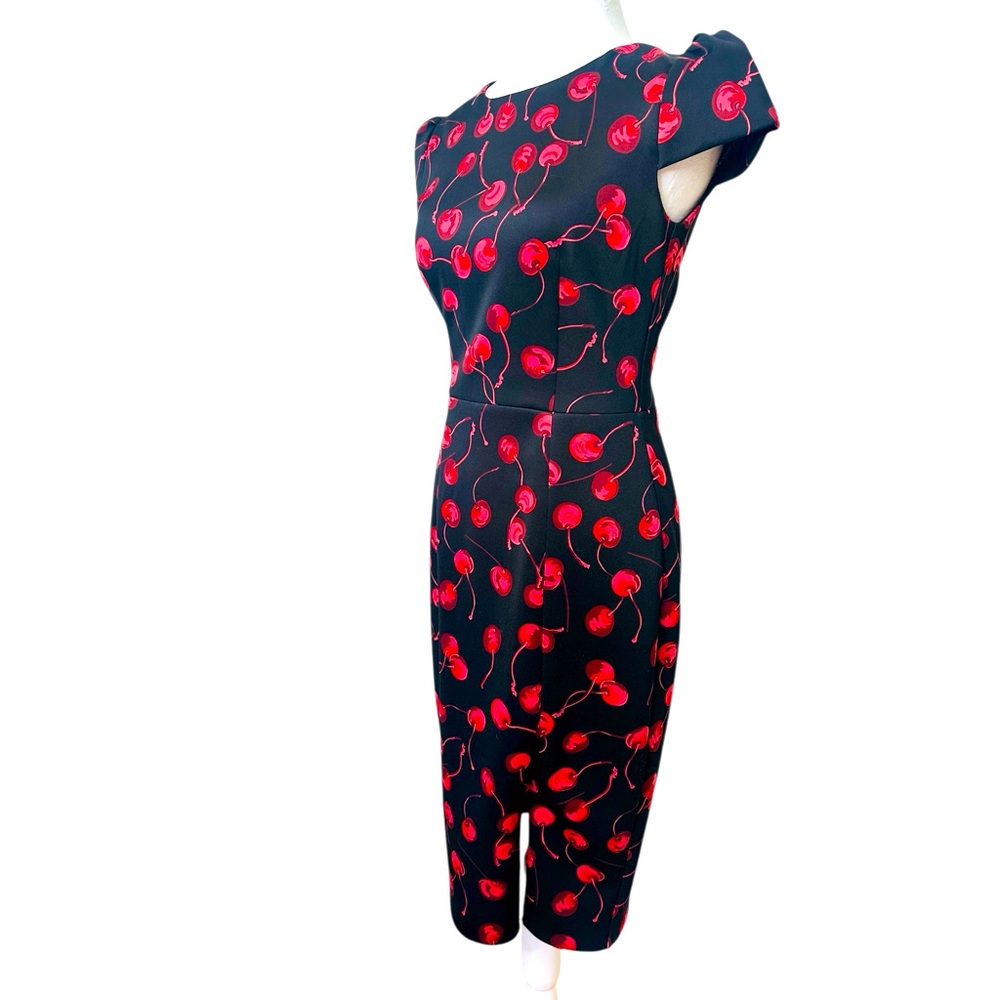 BETSY JOHNSON CHERRY PRINT DRESS - Picture 4 of 8